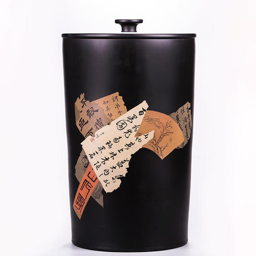 紫器丹青 残帖茶缸 商品图0