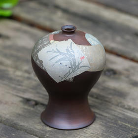 段栗（少石） 残贴小花器