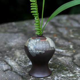 段栗（少石） 残贴小花器