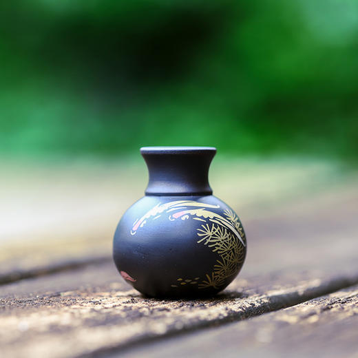 段栗（少石）紫陶盖置 商品图0