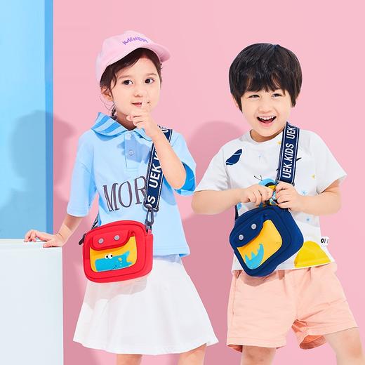 uek儿童包包斜挎包男女孩可爱帆布小包时尚斜跨单肩网红小挎包潮 商品图5