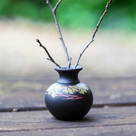 段栗（少石）紫陶盖置 商品图0