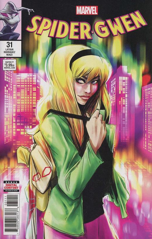 蜘蛛格温 主刊 Spider Gwen V2（2015）普封 商品图2