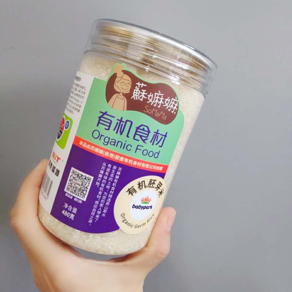 苏嬷嬷有机胚芽米480g罐装