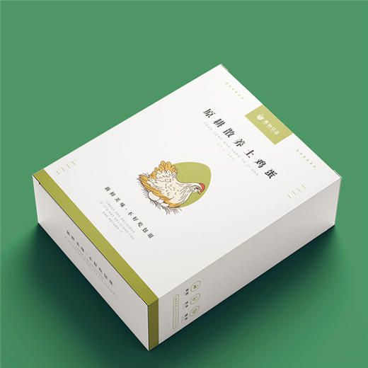 (礼盒装)原耕土鸡蛋50枚礼盒装，1盒起订，10盒起送。适合送礼送人等。 商品图1