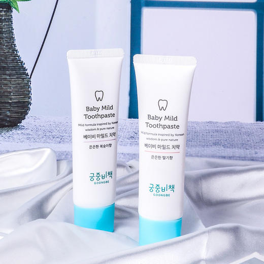 韩国宫中秘策儿童牙膏60g（草莓味/桃子味） 商品图0