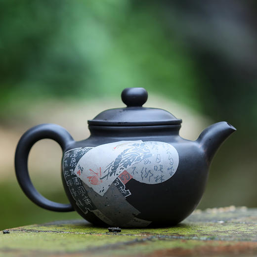 少石 残帖大茶壶 商品图0