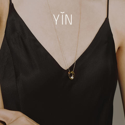 「隐」莫比乌斯环亮面长项链 商品图4