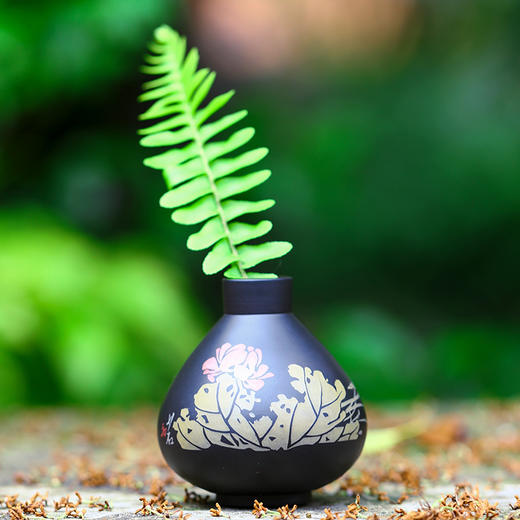 段栗（少石）紫陶盖置 商品图0