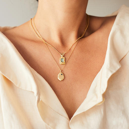 订购7周到｜ Monsieur-Oscar-护身符徽章 项链［法国设计师］ 商品图2