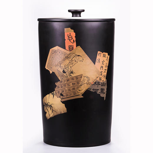 紫器丹青 残帖茶缸 商品图0