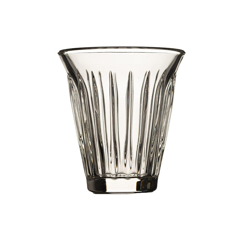 法国进口la rochere复古玻璃杯 浮雕巴洛克风格杯