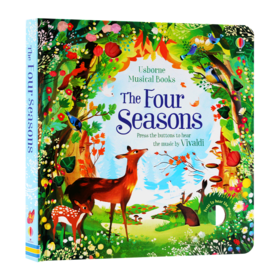 四季 音乐发声书 英文原版 Usborne The Four Seasons Musical Books 尤斯伯恩 儿童艺术启蒙英语绘本 纸板书 英文版进口书籍