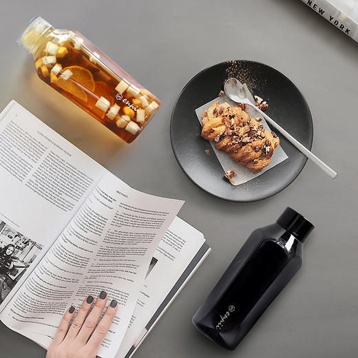 本因boil水杯高颜值水杯情侣便携夏天tritan水杯简约塑料杯子520ml 商品图2