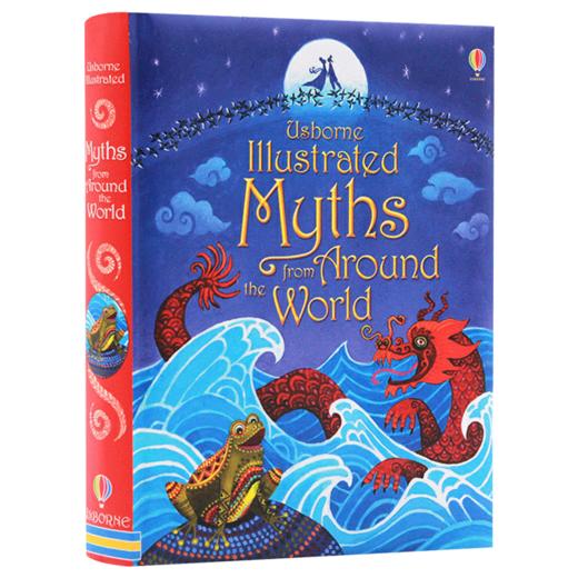 世界神话故事插图故事合集 英文原版 Usborne Illustrated Myths from Around the World 尤斯伯恩 全彩插画版 英语课外阅读 商品图0