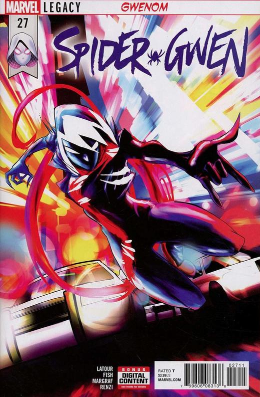 蜘蛛格温 主刊 Spider Gwen V2（2015）普封 商品图6