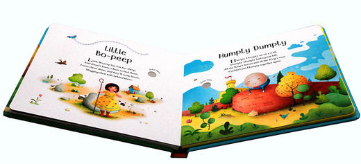童谣伴奏奇妙触摸发声书 英文原版 Musical Nursery Rhymes Usborne 尤斯伯恩 儿童英语启蒙绘本 含7首经典欧美童谣 英文版 商品图2