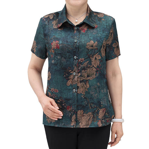 裁缝学苑AG81衬衫纸样女中老年夏季短袖上衣妈妈装打版服装裁剪图 商品图2