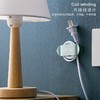 【4个装】创意撞色简约插头挂钩收纳固定器  | 免打胶粘孔电源线防拔收纳， 商品缩略图3
