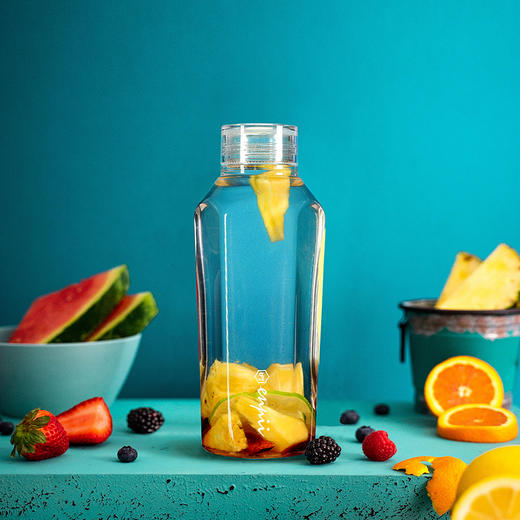 本因boil水杯高颜值水杯情侣便携夏天tritan水杯简约塑料杯子520ml 商品图1