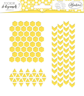 【Aladine】创意模板—三几何