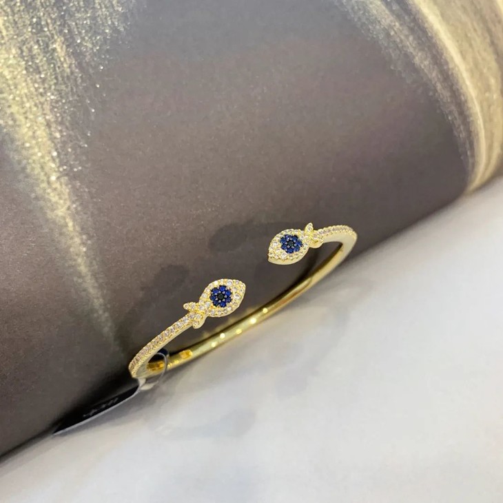 珠宝团!正品apm monaco 2020最新双鱼手镯 925纯银