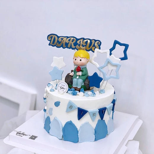 小王子周岁生日蛋糕 商品图2