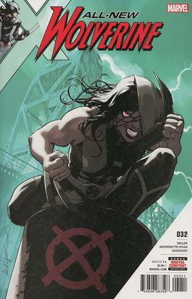 全新金刚狼 主刊 All New Wolverine（2016）普封