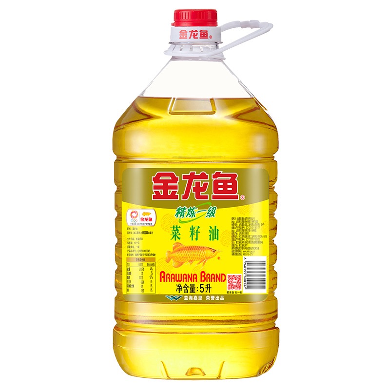 金龙鱼 优选一级 菜籽油  5l 以实物为准