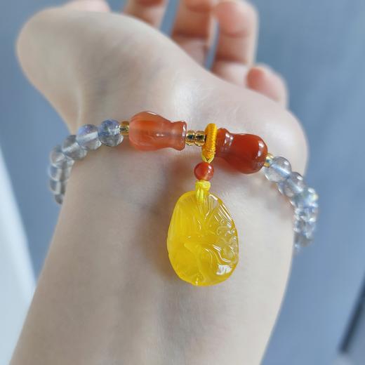 灰月光单圈手串 商品图2