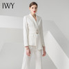IWY/白色长袖西装长裤套装C10347+P30347 商品缩略图1