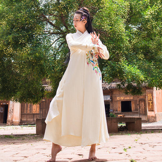 花间醉卧改良汉服连衣裙 / 少量现货 商品图1