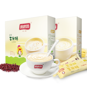 深磨坊富硒玉米稀 玉米方便粉盒装  36g*12包