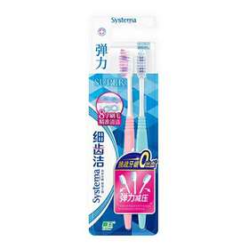 狮王 细齿洁齿洁弹力 牙刷特惠装 60g