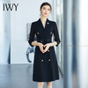 IWY/黑色七分袖连衣裙Q470 长袖Q501 商品缩略图2