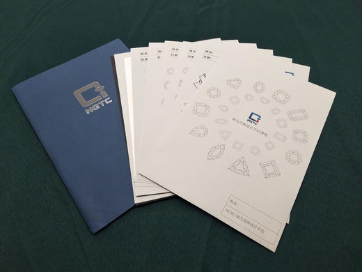 珠宝手绘.宝石练习卡包 商品图0