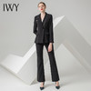 IWY/黑色长袖西装长裤套装CP811 商品缩略图0