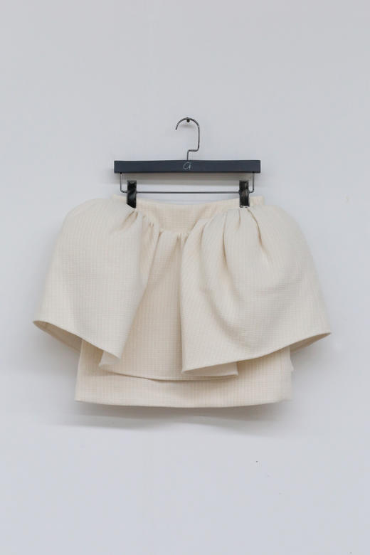 shushutong抽褶短裙aw20sk03