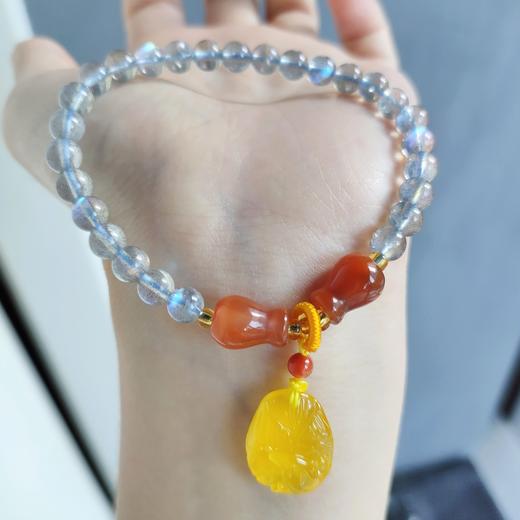 灰月光单圈手串 商品图0