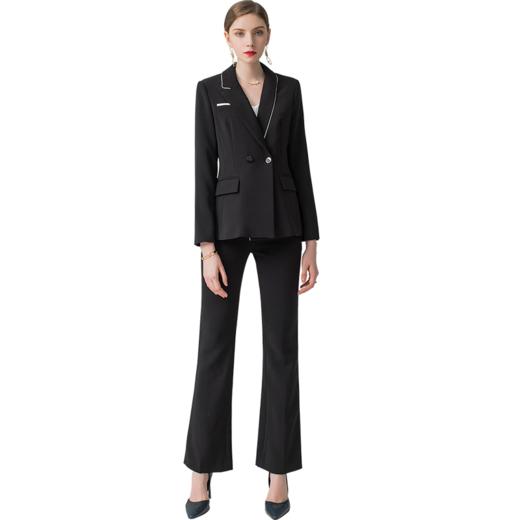 IWY/黑色长袖西装长裤套装CP811 商品图4