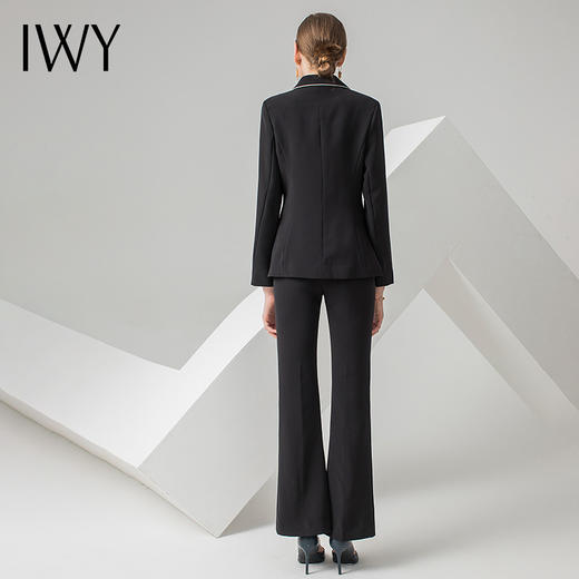 IWY/黑色长袖西装长裤套装CP811 商品图3