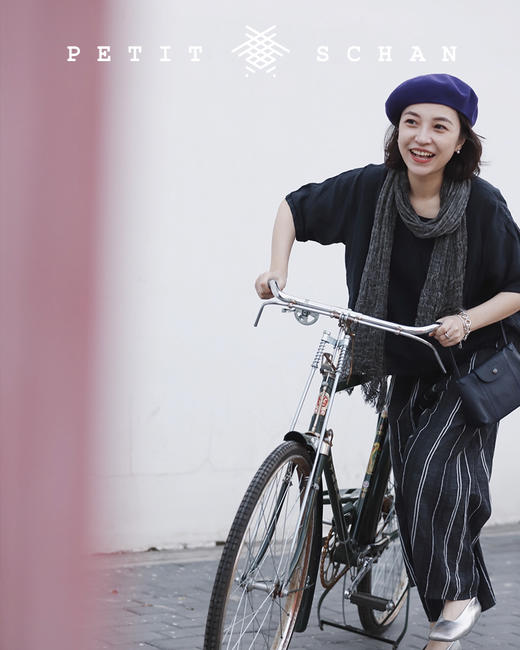 【经典款】PETIT SCHAN小闪 #018 Star of Schan 小闪六芒星 日本棉感纱线薄款贝雷帽 商品图2