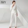 IWY/白色长袖西装长裤套装C10347+P30347 商品缩略图2