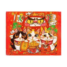 【折扣商品 不退不换】500片 平面拼图 塑料拼图 H2276 泡面 - 达摩三宝