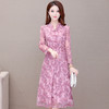 YWE  JA20B05刺绣连衣裙气质大码改良版旗袍裙 商品缩略图3
