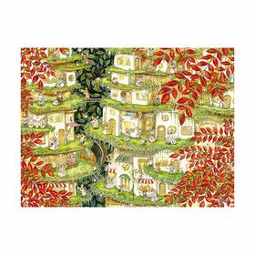 【折扣商品 不退不换】1200片 平面拼图 塑料拼图H2370 SMART- 咕叽鼠的家