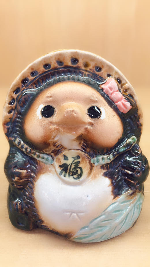 5F  石村日本进口福狸摆件 商品图0