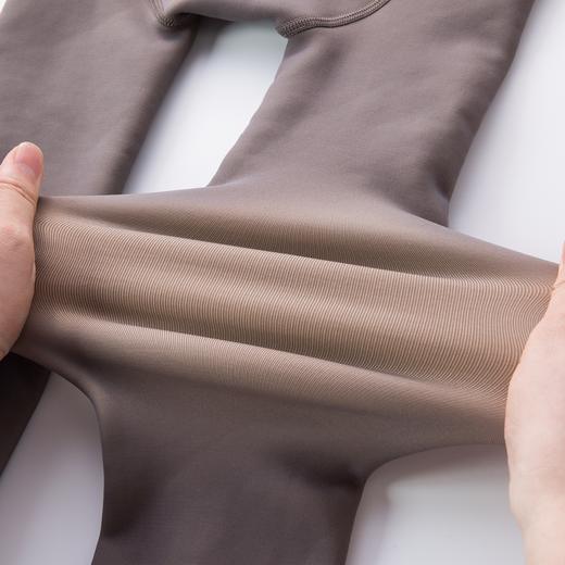 女士80g水光黑丝性感透肤大版加肥加绒打底裤大弹力舒适保暖水光裤袜5170/520/525/1520 商品图9