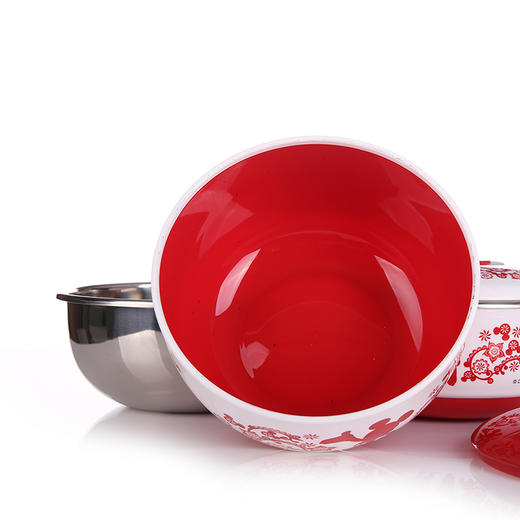 DSM-3059-米奇剪纸不锈钢碗两件套 商品图4