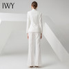IWY/白色长袖西装长裤套装C10347+P30347 商品缩略图3